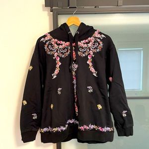 LIMITED EDITION- Giambattista Valli x H&M Embroidered Rhinestone Sweatshirt